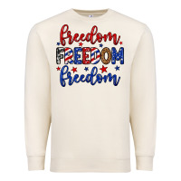 Sandshell Freedom freedom freedom Premium Sweatshirt - Neo Western