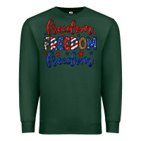 Sports Green Freedom freedom freedom Premium Sweatshirt - Neo Western
