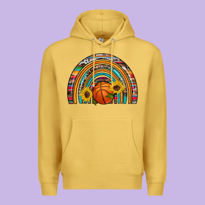 Basketball Rainbow Premium Hoodie Designed By Artiststas