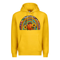 Lemon basketball rainbow Premium Hoodie - Artiststas