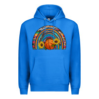 True Royal basketball rainbow Premium Hoodie - Artiststas