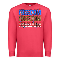 Cardinal Freedom freedom freedom Premium Sweatshirt - Neo Western
