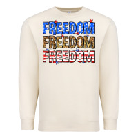 Sandshell Freedom freedom freedom Premium Sweatshirt - Neo Western