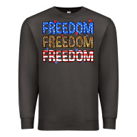 Smoke Freedom freedom freedom Premium Sweatshirt - Neo Western