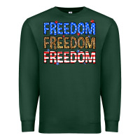 Sports Green Freedom freedom freedom Premium Sweatshirt - Neo Western
