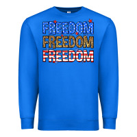 True Royal Freedom freedom freedom Premium Sweatshirt - Neo Western