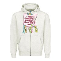 Oatmeal Heather take whatever you need  have a great day Zipper Hoodie - MaliasSmallBusiness