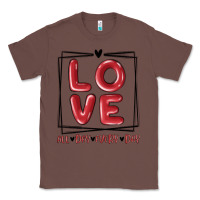 Chestnut love all day every day Classic Tee - MaliasSmallBusiness