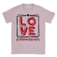 Lilac love all day every day Classic Tee - MaliasSmallBusiness