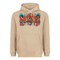 Mushroom mini American football Heavyweight Hoodie - Zillion Design Studio