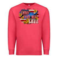 Cardinal Land that we love 4th of july Premium Sweatshirt - CowGirlArtShop