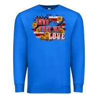 True Royal Land that we love 4th of july Premium Sweatshirt - CowGirlArtShop