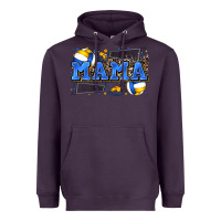Plum mama volleyball Heavyweight Hoodie - Zillion Design Studio