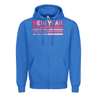 True Royal 2024 new year Zipper Hoodie - MaliasSmallBusiness