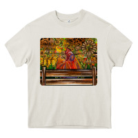 Cream Farm Life Rooster Heavy Core Tee - CowhideDigitalArt