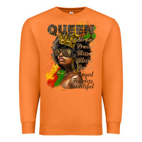 Carrot afro queen juneteenth Premium Sweatshirt - HRA Design Shop