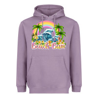 Lavender beach bum Heavyweight Hoodie - texasbilliewilder