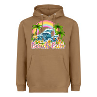 Toasted Coconut beach bum Heavyweight Hoodie - texasbilliewilder