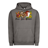 Pigment Tornado Peace Love Rooster With Sunflowers Urban Hoodie - LillyAllenDesigns