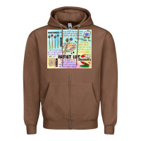Chestnut artist life Zipper Hoodie - MaliasSmallBusiness