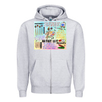 Heather Grey artist life Zipper Hoodie - MaliasSmallBusiness