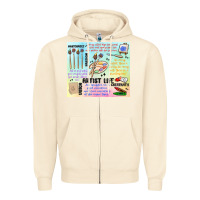 Sandshell artist life Zipper Hoodie - MaliasSmallBusiness