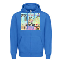 True Royal artist life Zipper Hoodie - MaliasSmallBusiness