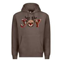 Coffee joy reindeer Premium Hoodie - AdoDesignShop