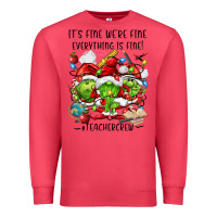 Cardinal it's fine we're fine everythıng is fine! Premium Sweatshirt - FaDigitalArtStudio