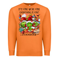 Carrot it's fine we're fine everythıng is fine! Premium Sweatshirt - FaDigitalArtStudio
