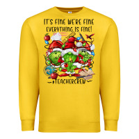 Lemon it's fine we're fine everythıng is fine! Premium Sweatshirt - FaDigitalArtStudio