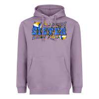 Lavender sister volleyball Heavyweight Hoodie - Zillion Design Studio