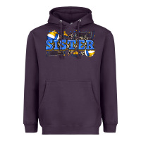 Plum sister volleyball Heavyweight Hoodie - Zillion Design Studio