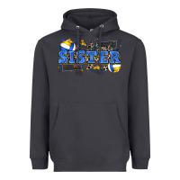 Smoke sister volleyball Heavyweight Hoodie - Zillion Design Studio