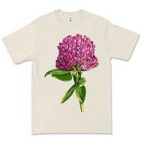 Bone Red Clover Illustrations Premium Tee - LillyAllenDesigns