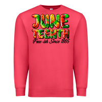 Cardinal juneteenth free ish since 1865 Premium Sweatshirt - HRA Design Shop