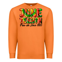Carrot juneteenth free ish since 1865 Premium Sweatshirt - HRA Design Shop