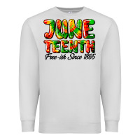 Dove Grey juneteenth free ish since 1865 Premium Sweatshirt - HRA Design Shop