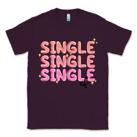Plum single single single af Classic Tee - MaliasSmallBusiness