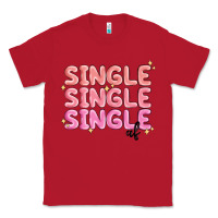 Red single single single af Classic Tee - MaliasSmallBusiness