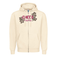 Sandshell cheer mama Zipper Hoodie - MaliasSmallBusiness