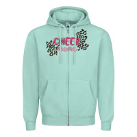 Seafoam cheer mama Zipper Hoodie - MaliasSmallBusiness