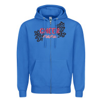 True Royal cheer mama Zipper Hoodie - MaliasSmallBusiness