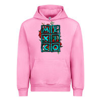 Fuchsia Pink mexico with roses Urban Hoodie - Jasminsmagicworld