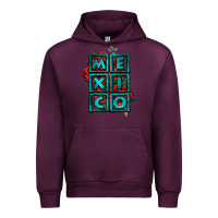 Mauve Wine mexico with roses Urban Hoodie - Jasminsmagicworld