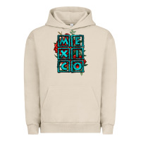 Pigment French Oak mexico with roses Urban Hoodie - Jasminsmagicworld