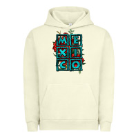Pigment Pistachio mexico with roses Urban Hoodie - Jasminsmagicworld
