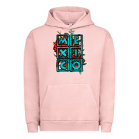 Pigment Salmon mexico with roses Urban Hoodie - Jasminsmagicworld