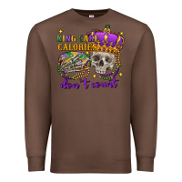 Chestnut king cake calories don't count skull Premium Sweatshirt - FaDigitalArtStudio