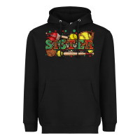 Black sister softball Heavyweight Hoodie - Zillion Design Studio